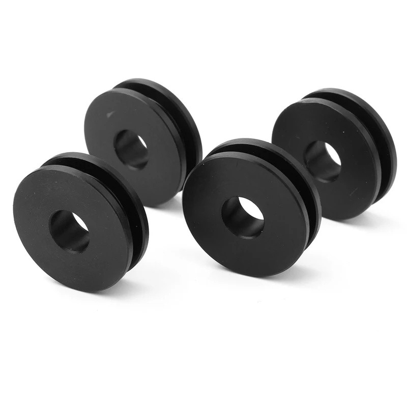 4x Xe Máy Có Thể Tháo Rời Kính Chắn Gió Bushing Grommets Bộ Dụng Cụ Cho Harley Road King FLHR 1994-2