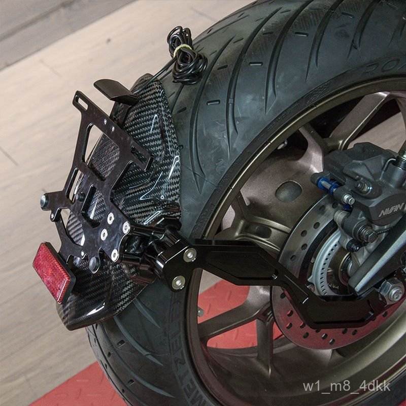 Chắn bùn sau cho Honda CB650R/CBR650R, thiết kế thể thao kèm giá đỡ biển số