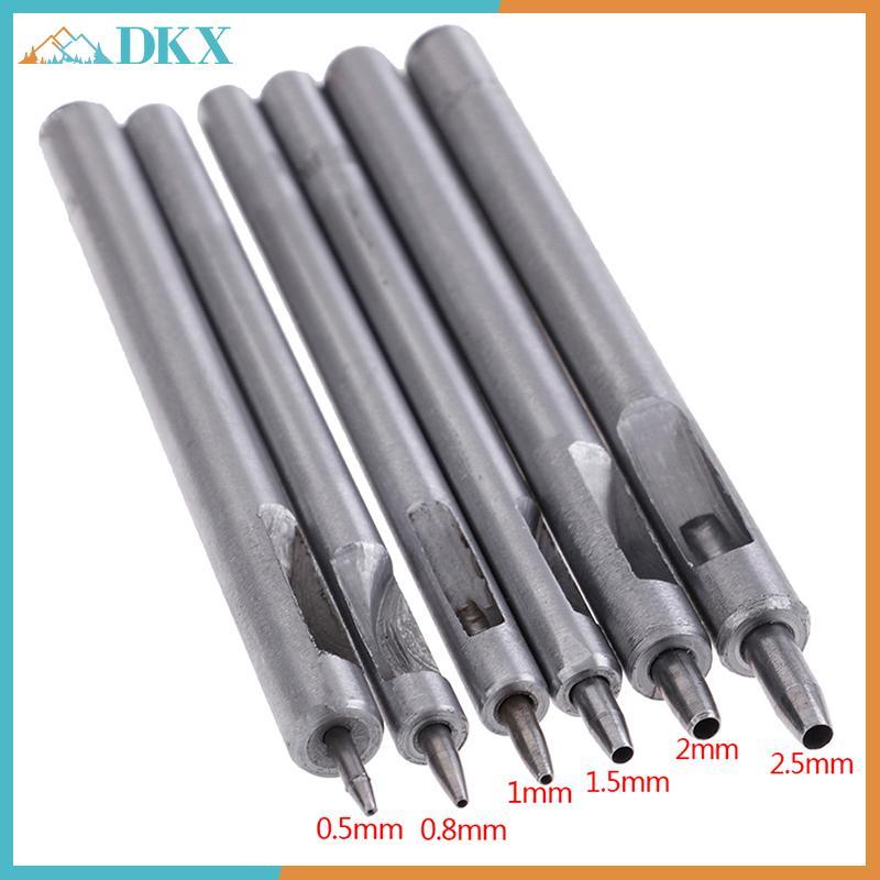 DKX DIY Belt Punching Leather Hole Punch Dụng cụ khoan rỗng Craft Leather Puncher.