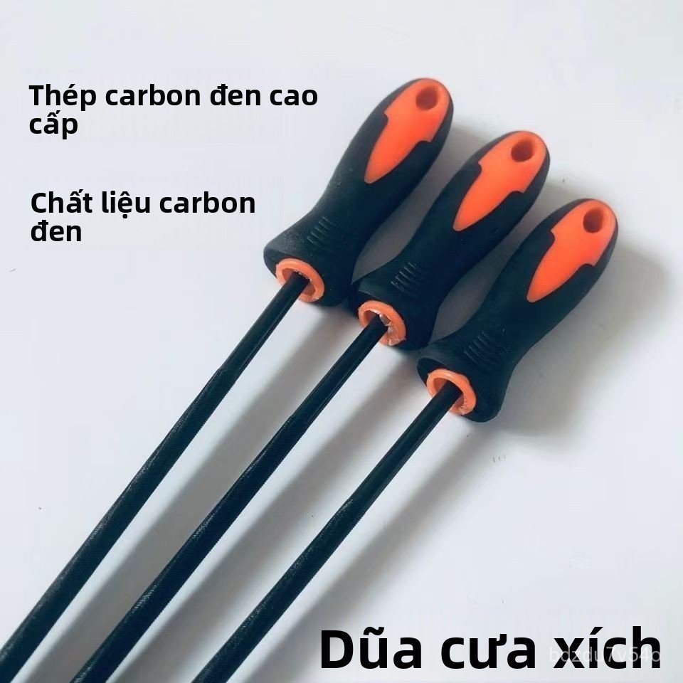 Dũa cưa xích, thép carbon cao, độ cứng cao, cưa xích điện, phụ kiện cưa xăng, dũa cưa xích, dũa xích