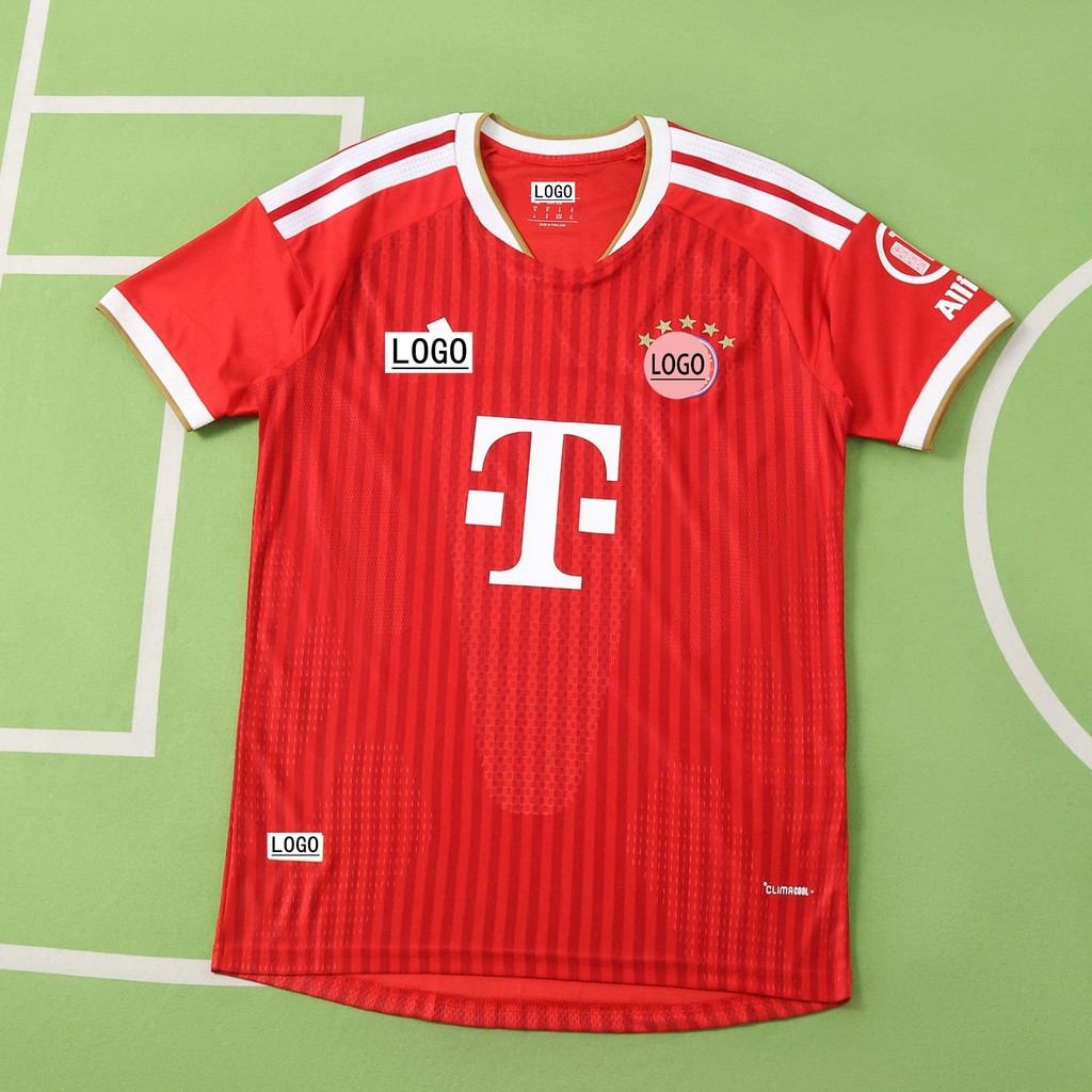 26-27 Game Season Bayern Munich Home Player Edition Jersey Bộ đồ tập thể thao khô nhanh