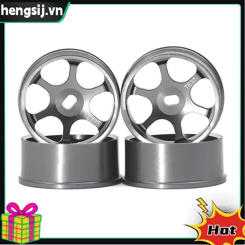 4 RC Xe Trôi Lốp Kim Loại Bánh Xe Hub Cho 1 / 28 MINI-Z MINI-Q GLA IW04 RC Xe Nâng Cấp Phần