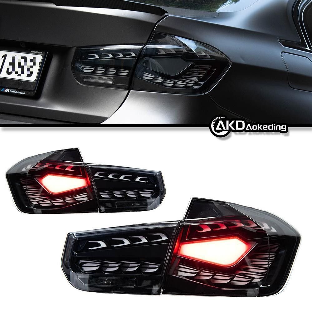 Đèn hậu LED vảy rồng cho BMW 3 Series F30/F35 2012-2018 hiệu ứng xi nhan đuổi