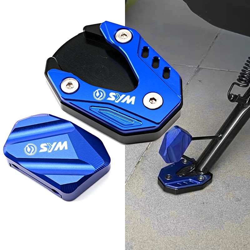 Xe Máy CNC Bên Đứng Phóng To & Hỗ Trợ Chân Đế Cột Phụ Trợ Cho SYM MMBCU DRG150 DRGBT 158 HUSKY 150 A