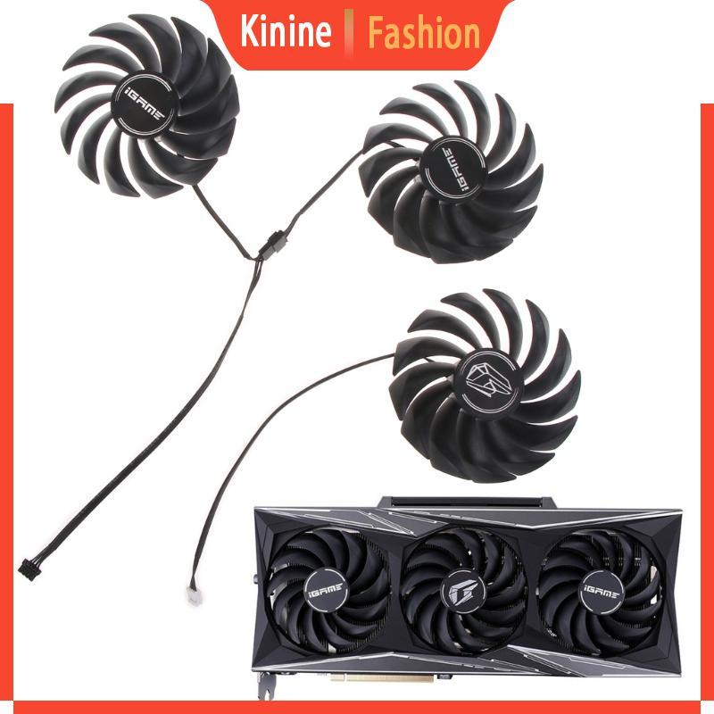 KIN 4Pin Card Đồ Họa Quạt Cho Nhiều Màu Sắc RTX3090Ti Vulcan 3080Ti 3070Ti 3060ti 88mm