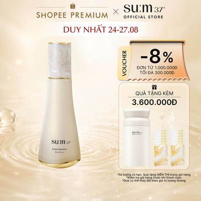 [SU:M37 OFFICIAL] Sữa dưỡng dưỡng ẩm mạnh mẽ su:m37 LosecSumma Emulsion 130ml