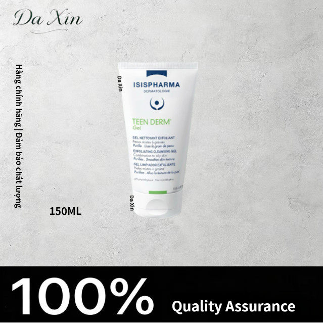 ISIS PHARMA l Gel rửa mặt, giảm nhờn, ngừa mụn Teen Derm Gel 150ML
