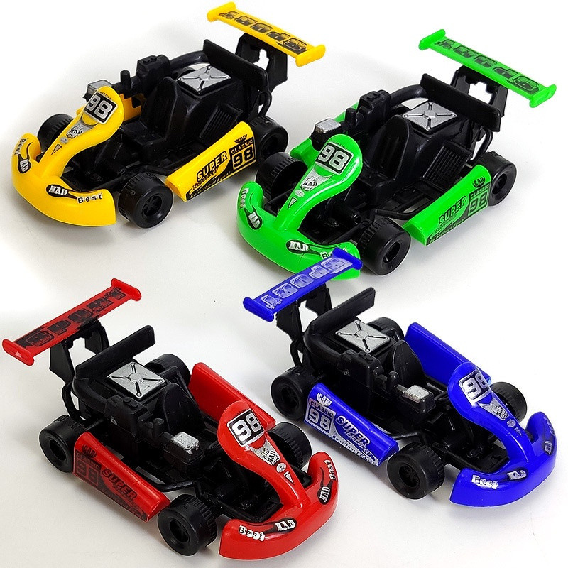 Đồ chơi mini Go Kart Racing Model Mini Huili Đồ chơi ô tô