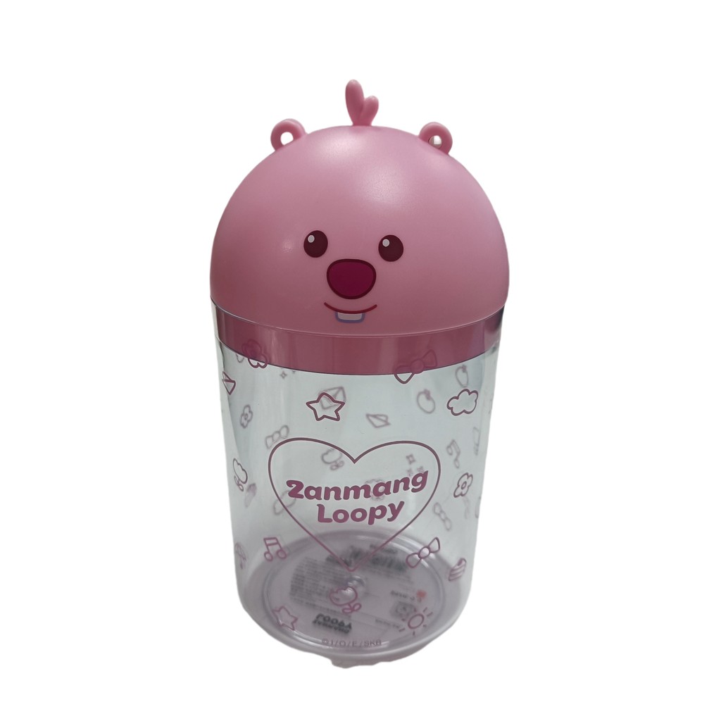 MINISO MINISO MINISO Ruby Series Desktop Flip Storage Bin loopy Beaver Storage Dễ thương