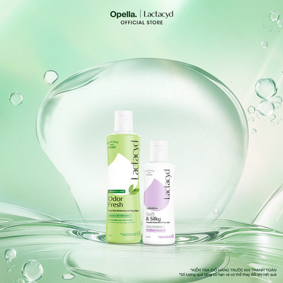 Bộ Dung Dịch Vệ Sinh Phụ Nữ Lactacyd Odor Fresh Ngăn Mùi 24H 250ml + Soft & Silky Dưỡng Ẩm 150ml