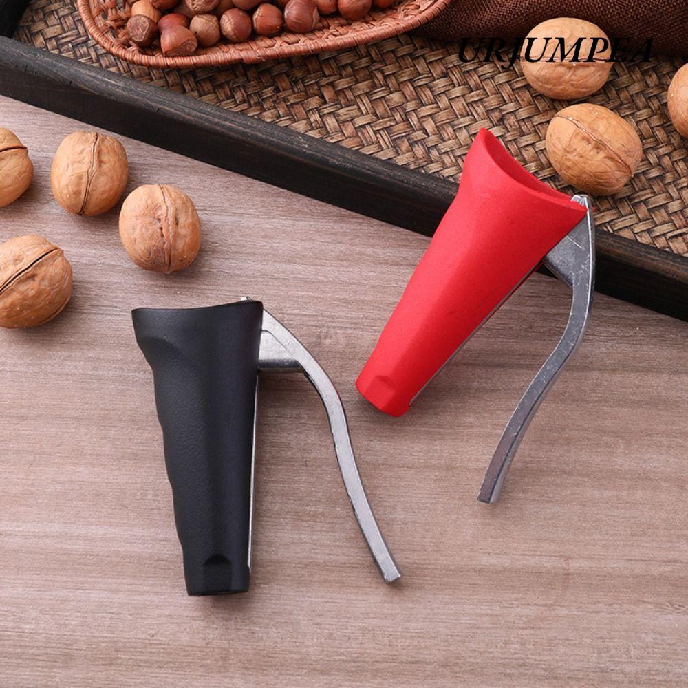 Kìm hạt phỉ URJUMPEA, Hợp kim kẽm Đen Đỏ Pecan Nuts Clip, Phễu Hình hạt dẻ Tiện ích Dụng cụ nhà bếp