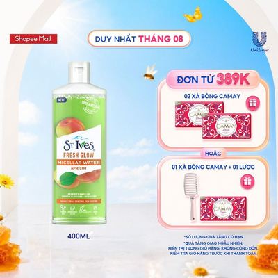 Nước tẩy trang St.ives chiết xuất Trái Mơ 400ml