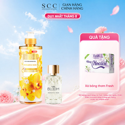 [LIVE] Combo Sữa Tắm Nước Hoa 640g & Nước Hoa CINDY BLOOM 30ml Hương Thơm Ngọt Ngào, Nữ Tính, Quyến Rũ