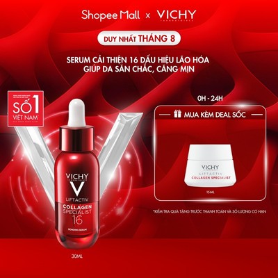 [Đột phá] Serum Collagen 16 giúp trẻ hóa da, da căng, mịn màng, săn chắc, rạng rỡ với công nghệ Co-bonding, 30ml