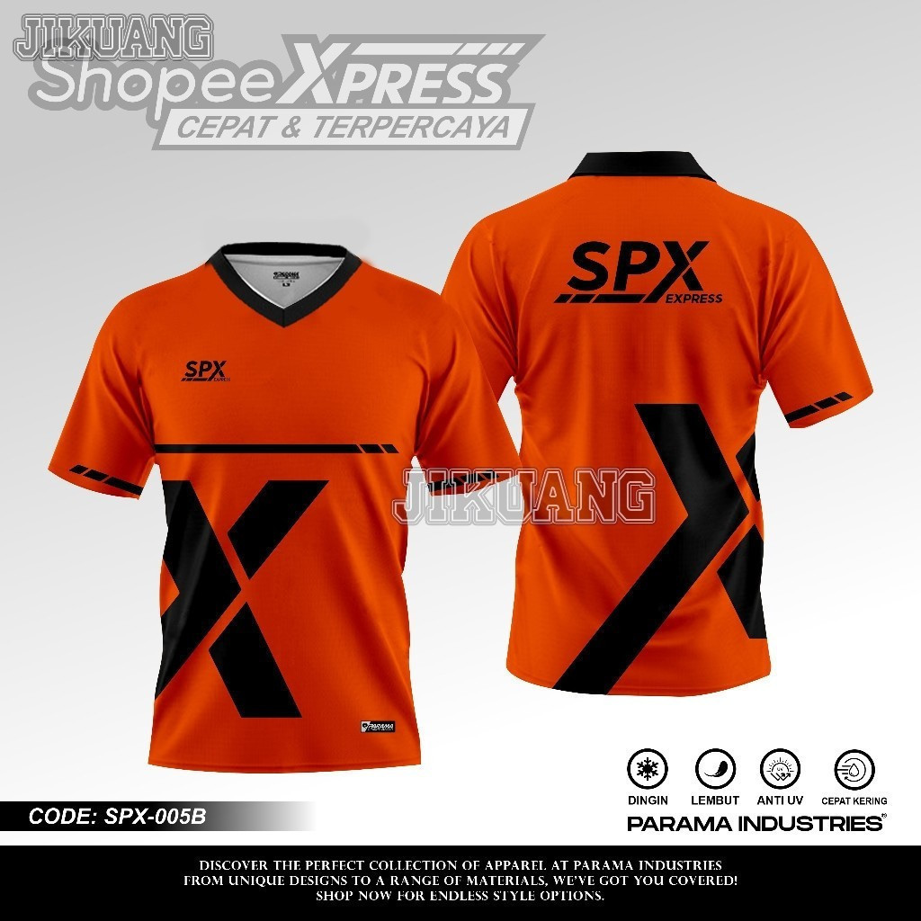 Parama INDUSTRIES _ _ Spx EXPRESS PREMIUM JERSEY _ _ Gói SHOPEE IN đầy đủ Quần áo chuyển phát nhanh 