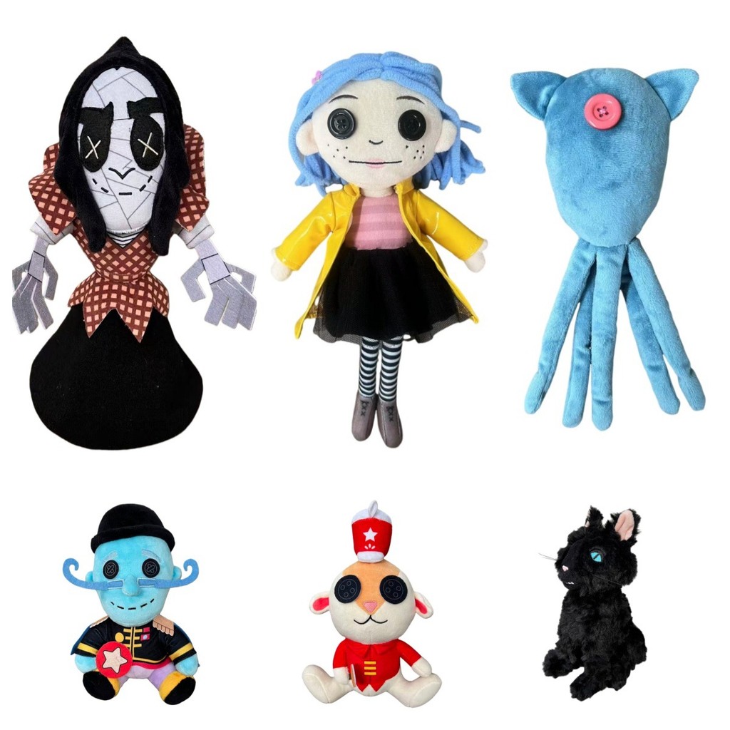 Coraline Mực Coraline Mẹ Mực Búp Bê Sang Trọng, Anime Ngoại Vi Ngày Lễ Quà Tặng Đồ Chơi Nhồi Bông
