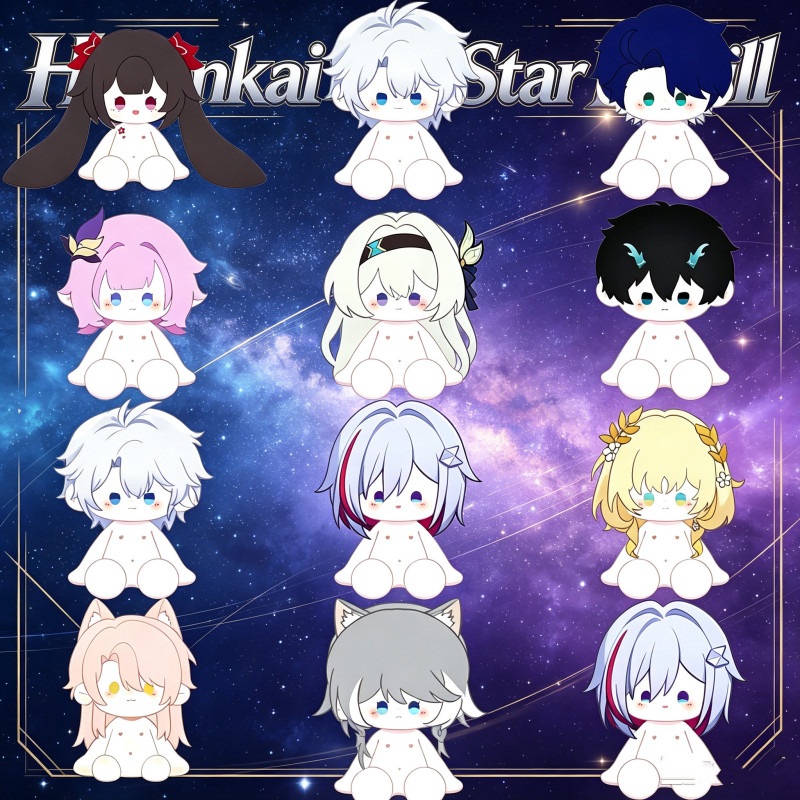 Búp bê bông Honkai Star Rail 40cm sang trọng, Sparkle Dan Heng Firefly Topaz Bronya Castorice Aglaea
