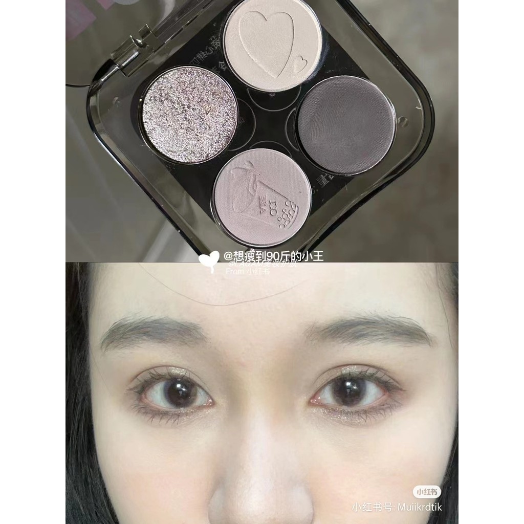 Bảng Phấn Mắt Năm Màu Vicci S01 / 02 / 03 / e01 / 04 Bright Pearlescent Matte Vicci veecci