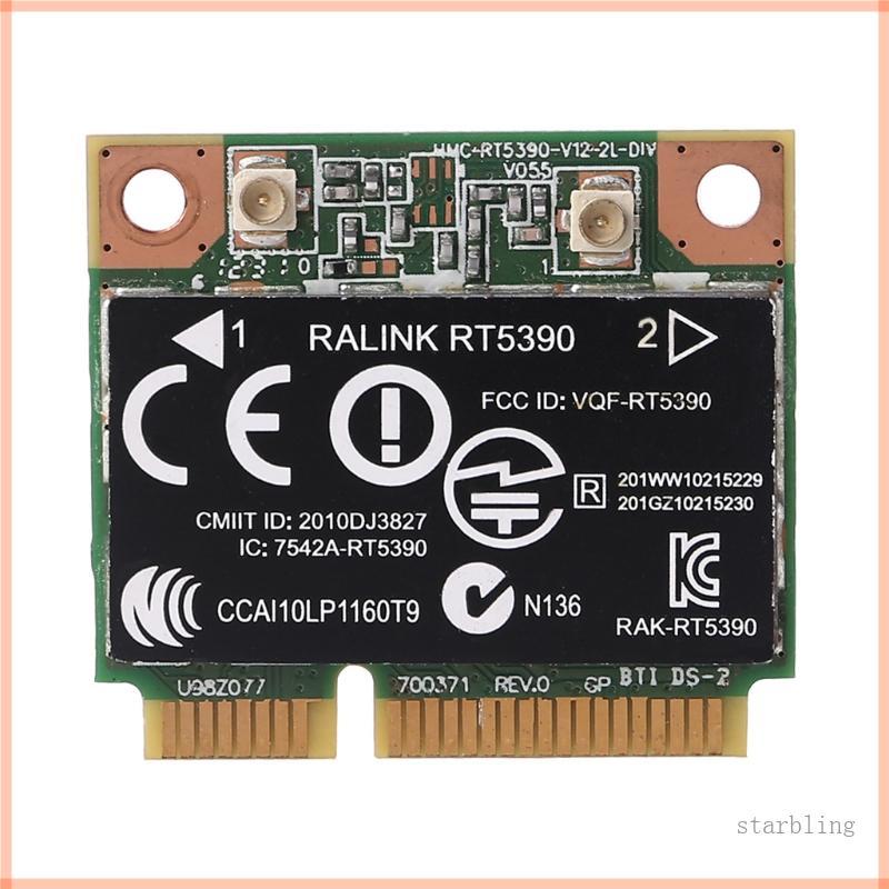 Star RT5390 Half Mini PCIe Wlan Card SPS 670691-001 cho RaLink HP436 CQ45 SP