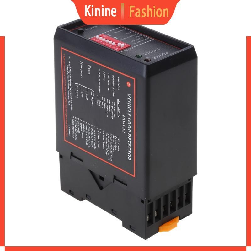 KIN PD132 Máy dò vòng lặp xe cảm ứng một kênh cho cổng đỗ xe ô tô Kiểm soát giao thông Máy dò vòng l