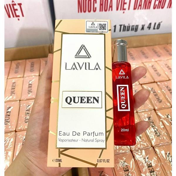 Nước Hoa Nữ Thơm Lâu Queen 20ml Hàng Chính Hãng Lavila