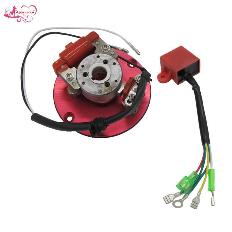 Magneto Stator Rotor và Bộ lắp ráp cuộn dây đánh lửa Thay thế cho 50cc 110cc 1250cc 150cc Xe máy Kar