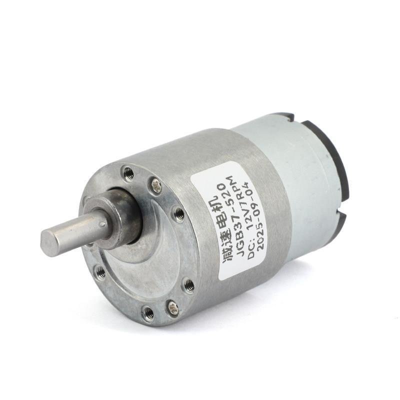 Motor giảm tốc DC 24V 12V 6V bánh răng JGB37-520 mô-men lớn tốc độ thấp