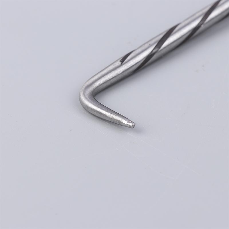 SODO Móc xây dựng Chủ đề cốt thép Dây buộc Twister có móc Thép không gỉ Xoay linh hoạt Thanh thép ràng buộc tay Dụng cụ cầm tay VN
