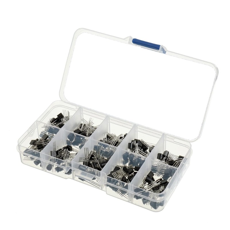 BTM 200 Chiếc Transistor Công Suất Thấp 2N2222 NPN 60V 0 8A 0 5W 250MHZ Transistor Công Suất Thấp