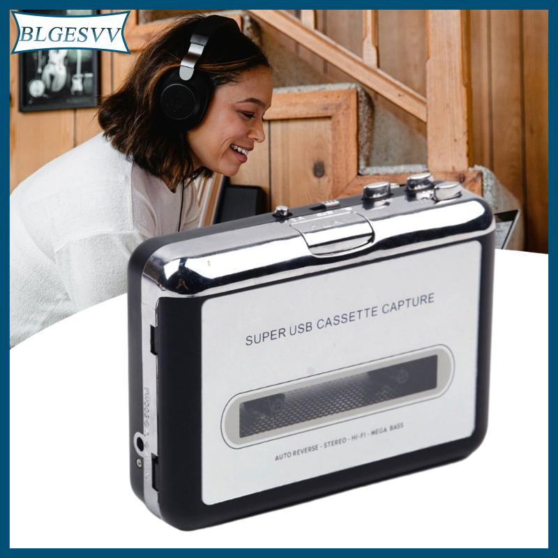 Blg Cassette Player USB Cassette sang MP3 Converter Capture Music Player Tape Cassette