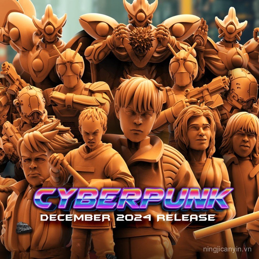 [Cyberpunk] Đội chấn thương Akira Kamen Rider Biotechnician DND Mô hình mảnh cờ vua