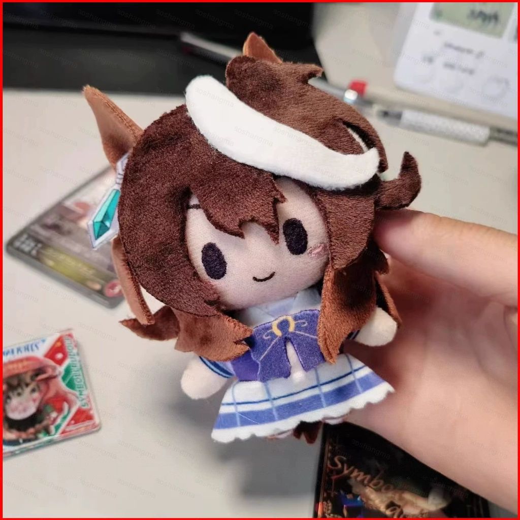 HK1 Umamusume: Pretty Derby Oguri Cap Symboli Rudolf Plushie Túi búp bê sang trọng dễ thương Charm K