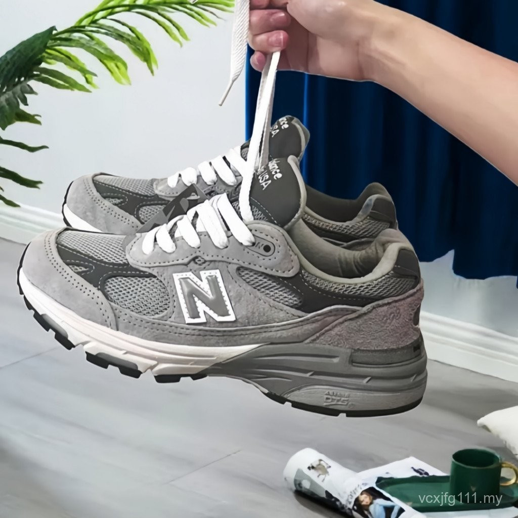 Giày thể thao màu xám NB 993 Yuanzu, Authentic, NB Style.