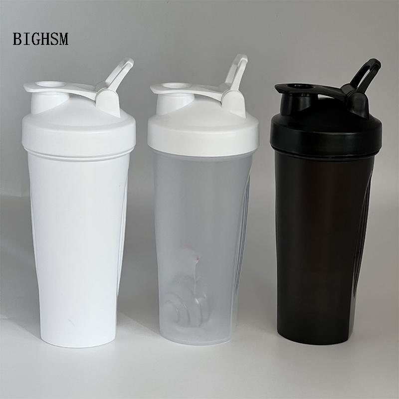 BIGHSM 600ml Protein Shaker Chai Protein Bột Lắc Cốc Tập Gym Ffitness Shaker Cân Di Động Nước Slushy