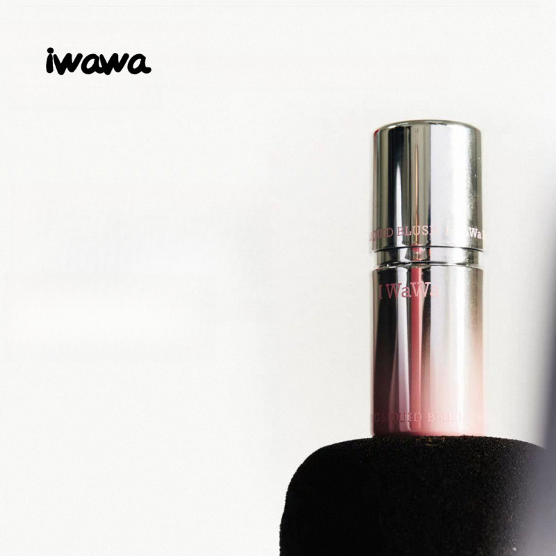 Iwawa Liquid Blush Soft Sheen Formula Chuyển Chống Nhẹ Không Kích Ứng Làm Sáng Da Mặt Làm Đẹp Blush
