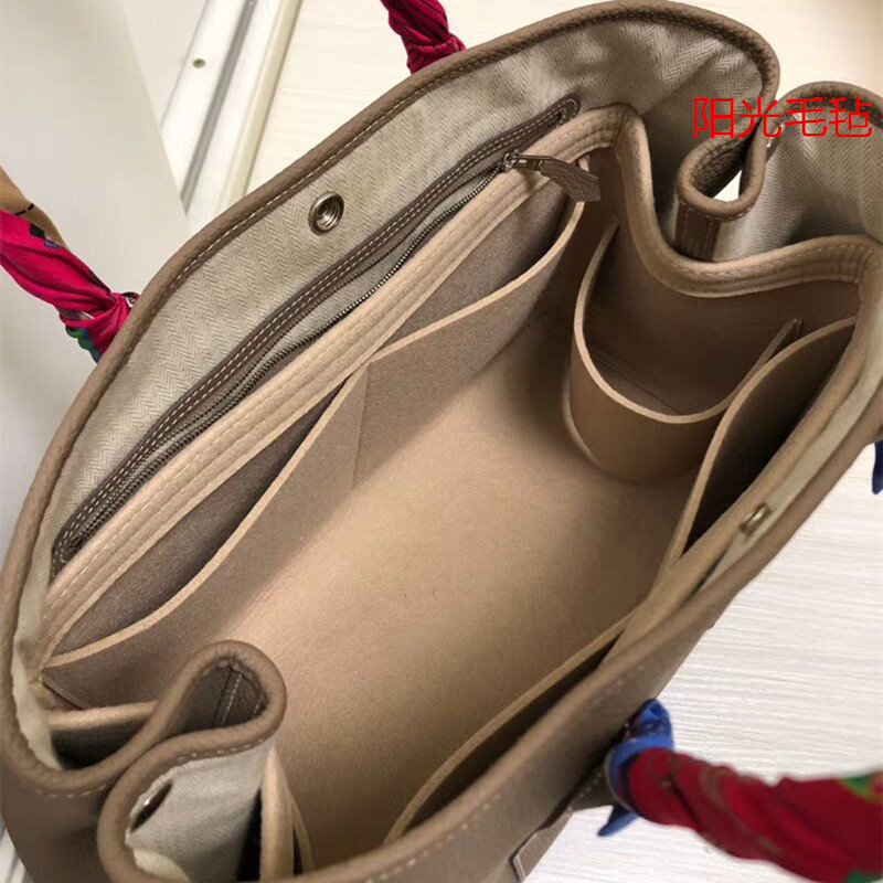 Được sử dụng cho Hermes Garden Bag Liner Garden Party 30 36 Túi lưu trữ trong túi lót Túi lót Túi ló