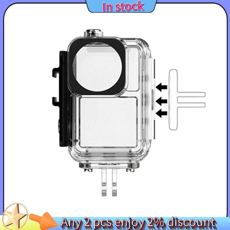 Còn hàng-For Action 3 4 5 Pro Vỏ máy ảnh lặn dưới nước cho Camera Action 3 4 5 Pro