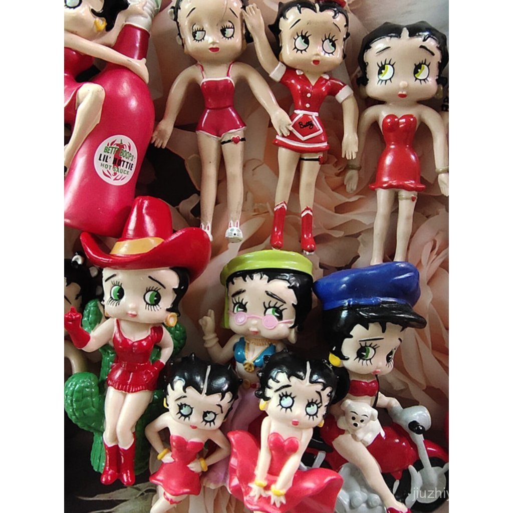 Sản phẩm mới NJ Croce Retro Hoài Cổ Out of Print Doll Betty Betty Boop Doll QXEG