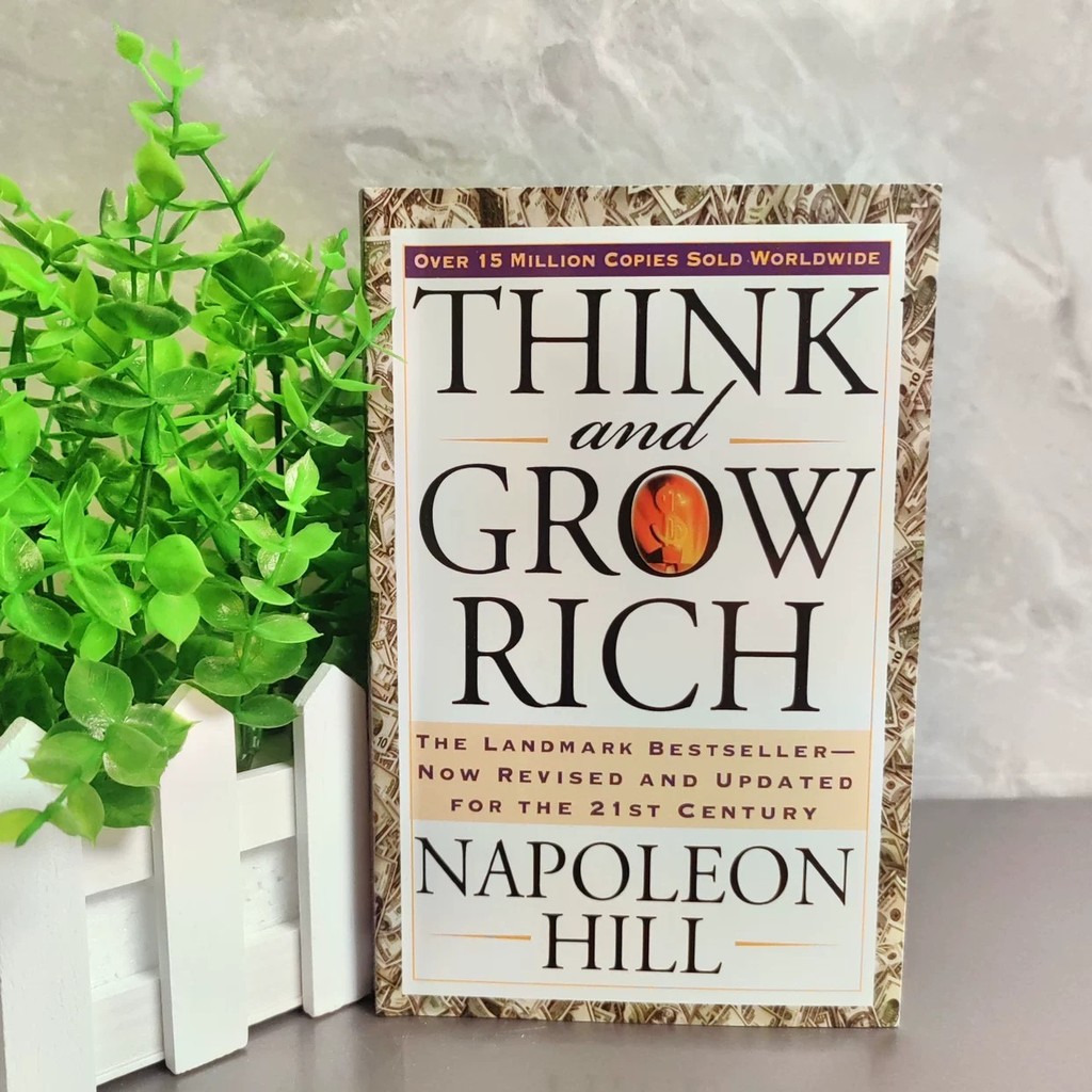 Hàng sẵn có Vận chuyển nhanh Think Get Rich Phiên bản cổ điển Think and Grow Rich Napoleon Hill Phiê