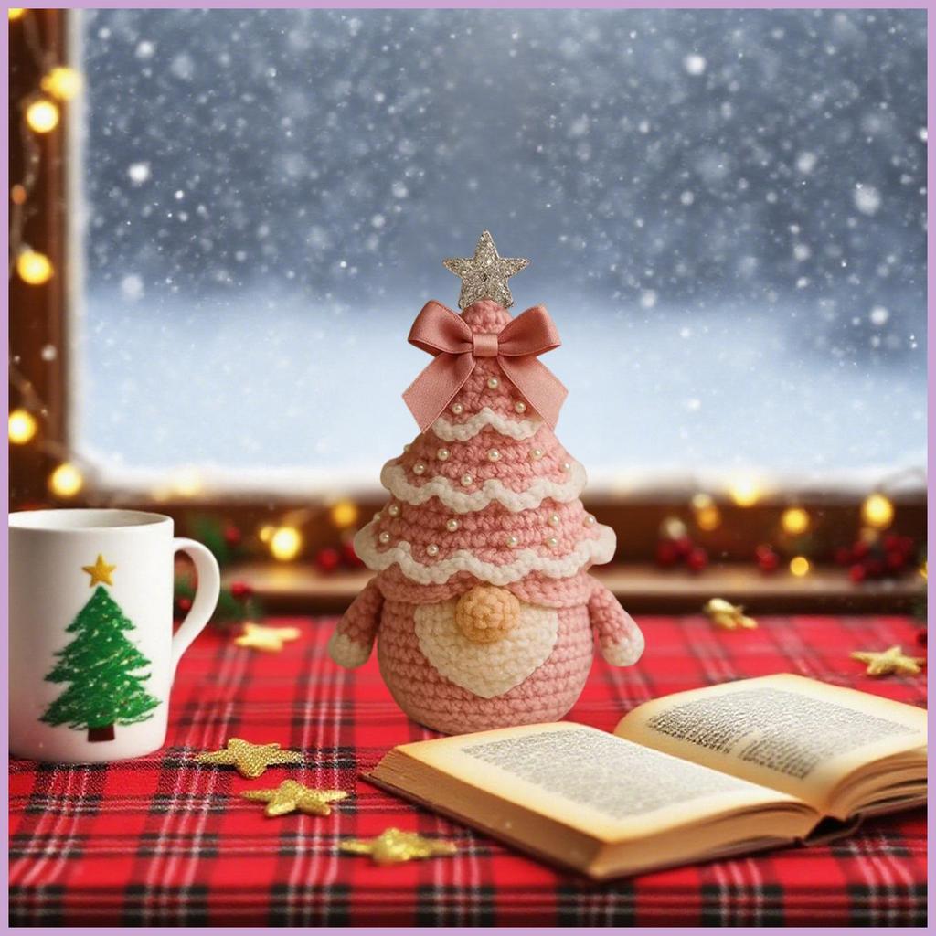 Giáng Sinh Gnomes Handmade Tay Trang Trí Búp Bê Vô Diện Len Móc Gnomes Búp Bê Cho Mantel Home xeeahv