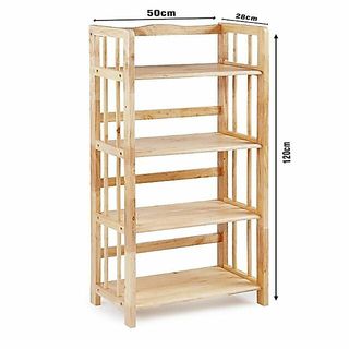 Kệ sách gỗ 50cm - 4 tầng