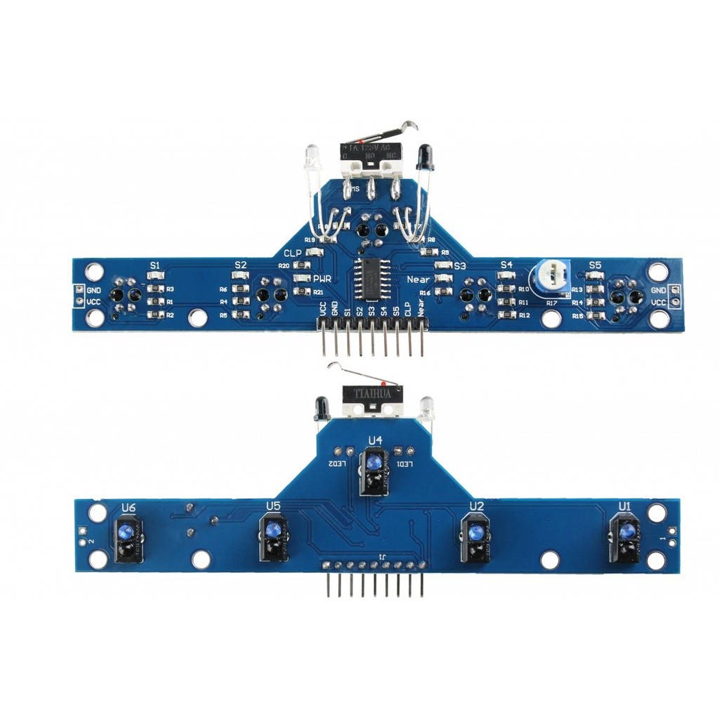 Module Dò Line TCRT5000 5 Kênh Line Tracking Sensor Robot