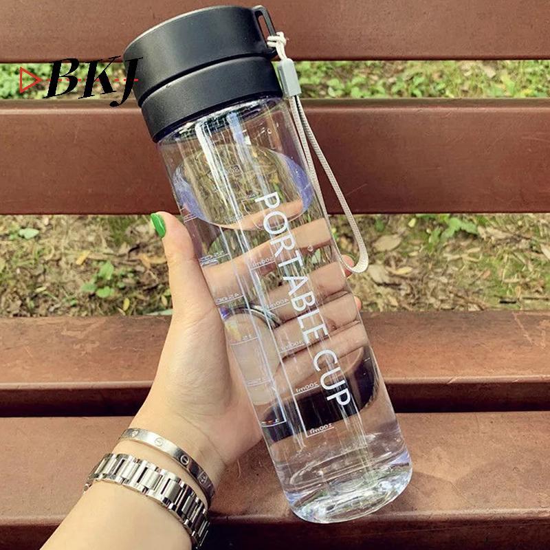 [KJ] Máy pha chai nước chanh trái cây thể thao 600ml - Bình nước nhựa di động [Mới]
