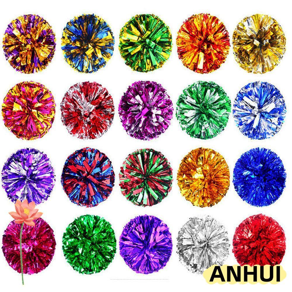 ANHUI Cổ Vũ Bóng Cổ Vũ Nhẫn Phong Cách Lạ Mắt Tay Cầm Đôi Lỗ Khiêu Vũ Trang Trí Tiệc