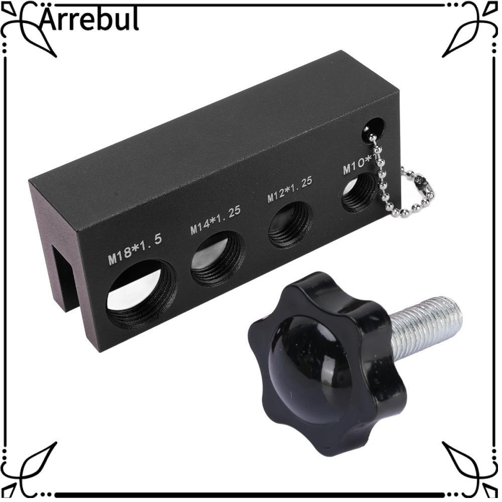ARREBUL Spark Plug Gap Tool, Nhôm Đen Spark Plug Gating Tool, M10 M12 M14 M18 Universal Spark Plug G