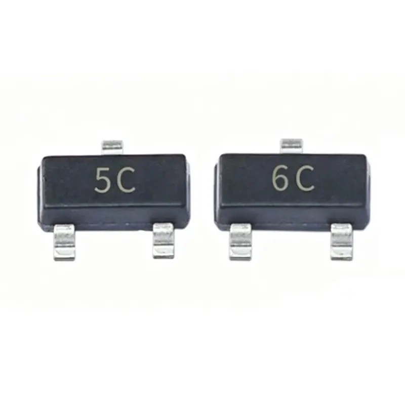 100 CÁI BC807-25 BC807-40 BC817-25 BC817-40 BC846B BC847B BC847C BC884B BC856B BC857B SOT23 BC807 BC