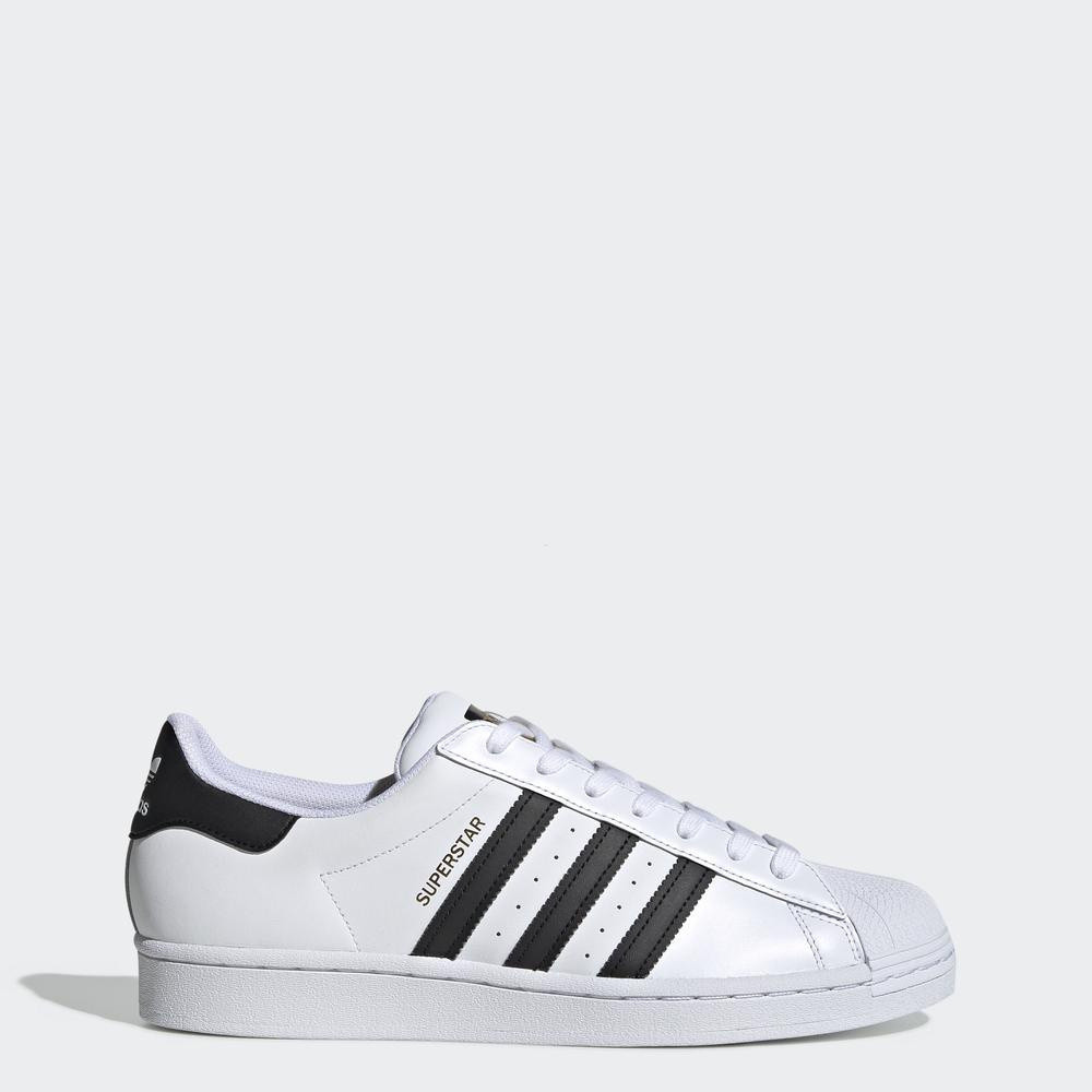 AD ORIGINALS Superstar Giày Nam Trắng Nam Chạy Bộ Nam Nữ Giày Thể Thao Chính Hãng Thu Đông