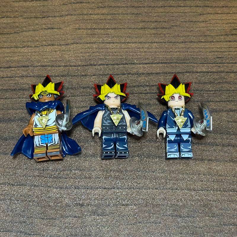 Game King Mutoh Game Pharaoh Atum Millennium Cone Building Blocks Figure Toy dT6U