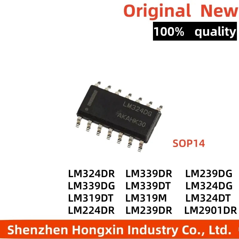 5 Chiếc LM324DR LM339DR LM239DG LM339DG LM319DT LM339DT LM324DG LM2901DR LM319M LM324DT LM224DR LM23