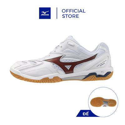 Giày Cầu lông Unisex WAVE FANG PRO Trắng - 71GA210002